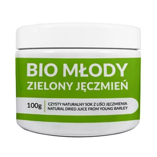 MedFuture MedFuture Bio młody zielony jęczmień 100 g 1131485 - Układ pokarmowy - miniaturka - grafika 1