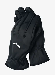 Rękawiczki softshell Salewa Finger Gloves - black out - Rękawiczki - miniaturka - grafika 1