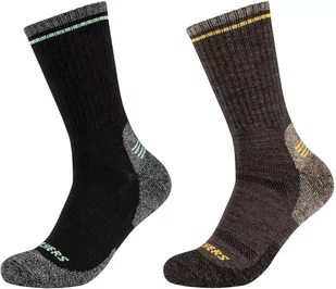 Skechers 2PPK Men Trail Wool Socks SK41104-8997 Rozmiar: 43-46 - Skarpetki sportowe męskie - miniaturka - grafika 1