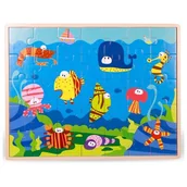 Puzzle - Brimarex Puzzle drewniane Ocean 35 el - miniaturka - grafika 1