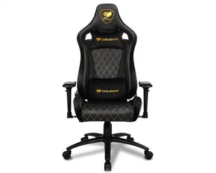 Cougar Armor S Black-Gold - Fotele gamingowe - miniaturka - grafika 1