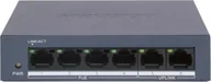 Switche - Switch Hikvision SWITCH POE DS-XS0106-P 4-PORTOWY Hikvision - miniaturka - grafika 1