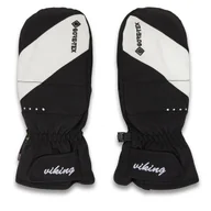 Rękawice narciarskie - Rękawice narciarskie Viking Sherpa GTX Mitten Ski 150/22/0077/01 Czarny - miniaturka - grafika 1
