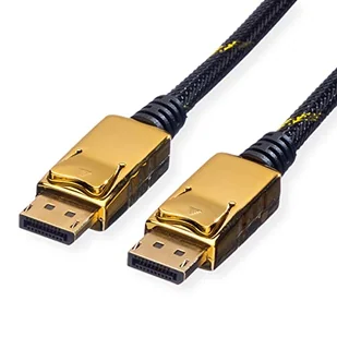 Roline GOLD DisplayPort Cable, DP-DP, M/M 2 m kabel audio/video (11885645) - Kable komputerowe i do monitorów - miniaturka - grafika 2