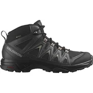 Buty trekkingowe męskie - Buty trekkingowe męskie Salomon X Braze Mid Gtx - miniaturka - grafika 1