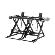 Łuparki do drewna - hillvert Podajnik do drewna hydrauliczny do 180 kg stal - miniaturka - grafika 1