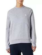 Bluzy męskie - Lacoste Bluza męska, Srebro, XL - miniaturka - grafika 1