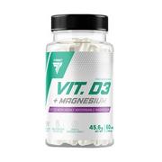Witaminy i minerały dla sportowców - Trec nutrition Witamina D3 z magnezem 60 kapsułek - suplement diety - miniaturka - grafika 1