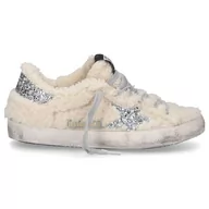 Trampki damskie - Golden Goose Trampki niskie SUER STAR Logo - miniaturka - grafika 1