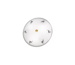 Kolarz 731.U13.4.133- Lampa sufitowa NONNA 3xE27/60W/230V śr. 42 cm szara/mosiądz - Lampy sufitowe - miniaturka - grafika 1