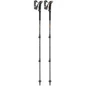 Kije trekkingowe - Leki Makalu Lite Trekking Poles, czarny/pomarańczowy 100-135cm 2022 Kijki 65221082 - miniaturka - grafika 1
