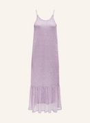 Sukienki - Only Sukienka Plisowana Z Błyszczącą Przędzą violett - miniaturka - grafika 1
