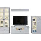 Szafki RTV - Brax stolik TV zestaw A, biel. - miniaturka - grafika 1