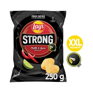 LAY'S STRONG CHILLI&LIME 250G - Chipsy - miniaturka - grafika 1