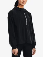 Kurtki damskie - Damska kurtka Under Armour  Woven FZ Storm Jacket-BLK M - miniaturka - grafika 1