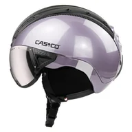Kaski narciarskie - Kask narciarski CASCO SP-2 Visor Carbonic lavender M - miniaturka - grafika 1