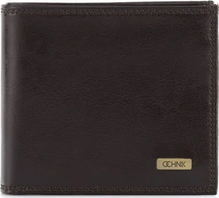 OCHNIK OCHNIK skórzany portfel męski SL-106-89 brąz - Portfele OCHNIK OCHNIK skórzany portfel męski SL-106-89 brąz - Portfele - miniaturka - grafika 1