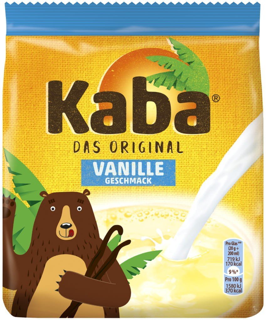 Kakao, Napój Mleczny Vanilla Kaba 400 g Niemiecki