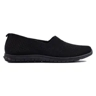 Slip on damskie - Czarne sportowe obuwie slip on - Inna marka - miniaturka - grafika 1