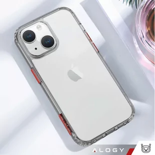 Etui na telefon Alogy Protective Case obudowa ochronna do Apple iPhone 14 Plus Czarno-przezroczyste + Szkło - Etui i futerały do telefonów - miniaturka - grafika 4