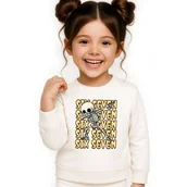 Bluzy dla dziewczynek - BLUZA DZIECIĘCA 67 SIX SEVEN VIRAL 146-152 DLA CHŁOPCA DZIEWCZYNKI - miniaturka - grafika 1