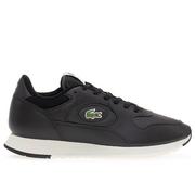 Trampki męskie - Buty Lacoste Sport Linetrack 746SMA0012-454 - czarne - miniaturka - grafika 1