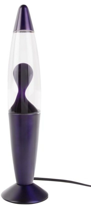 Lampa stołowa Leitmotiv Lampa lawowa Leitmotiv Funky Rocket Lava LM2185PU 35,5 cm .