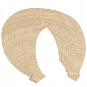 Dekoratorstwo - 10x Podkowa sklejka dekor decoupage 16,5x14,5cm - miniaturka - grafika 1