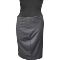 Spódnice - Mango Spódnica Midi Wygodna Stylowa Elegancka Czarna Rozmiar 38 - miniaturka - grafika 1