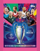 Czasopisma - Champions League UEFA Topps Stickers Saszetka z Naklejkami - miniaturka - grafika 1