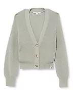 Swetry damskie - Garcia GmbH sweter dziewczęcy, kardigan Knit Pullover, kolor pastelowo-zielony, 140/146 - miniaturka - grafika 1
