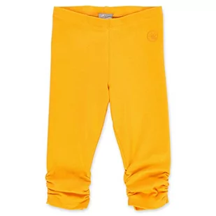 Sigikid Legginsy Capri z bawełny organicznej dla dziewczynek w rozmiarach od 98 do 128, pomarańczowy, 104 cm - Legginsy - miniaturka - grafika 1