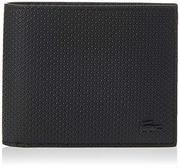 Portfele - Lacoste Nh2826ce, męski portfel, Noir, 0.5x10.5x10.5 cm (W x H x L) - miniaturka - grafika 1