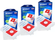 Worki do odkurzaczy - Worki do odkurzacza AMICA AM2 MAXIS QUBIS NIMIS ZONDA VP1051 VP1052 12 szt - miniaturka - grafika 1