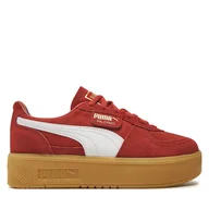Sneakersy damskie - Sneakersy Puma Palermo Elevata Wns 399348 03 Czerwony - miniaturka - grafika 1