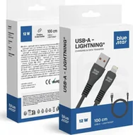 Kable USB - BLUE STAR kabel USB A do Lightning 2A 12W DC99I 1 m czarny - miniaturka - grafika 1