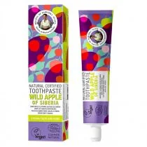 Agafia Agafia - Receptury Babuszki Agafii - Natural Toothpaste - Wild Apple of Siberia - Naturalna pasta do zębów - Dzikie Jabłko z Syberii - 85 g - Płyny do płukania jamy ustnej - miniaturka - grafika 3