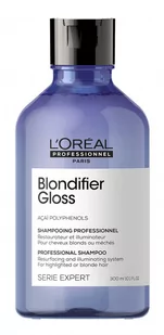 Szampon do odzywiania wlosow LOreal Professionnel Paris Blondifier Gloss Professional Shampoo 300 ml (3474636974375) - Szampony do włosów - miniaturka - grafika 1