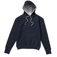 Bluzy sportowe męskie - Męska Bluza Sportowa Z Kapturem Przez Głowę - miniaturka - grafika 1