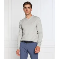 Swetry męskie - Tommy Hilfiger Sweter Regular Fit z dodatkiem kaszmiru - miniaturka - grafika 1