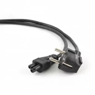 Gembird KABEL ZASILAJĄCY DO NOTEBOOKA KONICZYNKA C5 (3 PIN) VDE 1M, CZARNY PC-186-ML12-1M - Kable komputerowe i do monitorów - miniaturka - grafika 4
