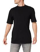 Koszulki męskie - Urban Classics Męski T-Shirt Tall Tee, Czarny, 5XL, TB006 TB006-7 - miniaturka - grafika 1
