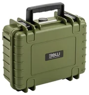 Torby fotograficzne i futerały - B&W Outdoor Cases Type 1000 ciemnozielona z pianką - miniaturka - grafika 1