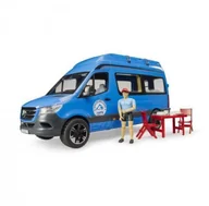 Samochody i pojazdy dla dzieci - BRUDER Pojazd MB Sprinter Camper z figurką i akcesoriami - miniaturka - grafika 1