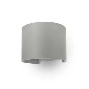 V-tac kinkiet zewnętrzny LED VT-759 6W 4000K 660lm szary okrągły IP65 A+ SKU 7092 - Lampy ogrodowe - miniaturka - grafika 2