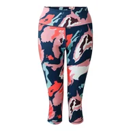 Spodnie sportowe damskie - Legginsy Damskie Influential II Marble Swirl O Długości 3/4 - miniaturka - grafika 1