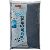 Podłoże do akwarium - Podłoże akwariowe Aquasand Color błękit ultramarynowy 5 kg ZOLUX - miniaturka - grafika 1