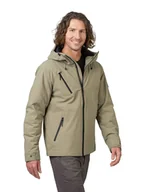 Kurtki i kamizelki sportowe męskie - Hannah Kurtka funkcyjna "Derk" w kolorze beżowym - miniaturka - grafika 1