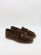 Mokasyny damskie - Bellucci Mokasyny w kolorze brązowym - miniaturka - grafika 1