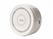 Systemy inteligentnych domów - Inteligentna syrena alarmowa NEO WiFi Tuya z pomiarem temperatury i wilgotności - miniaturka - grafika 1